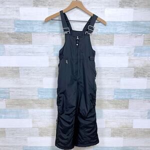 ZeroXposur Ski Snow Bib Overalls Black Winter Insulated Girls Medium 5 6